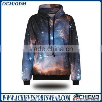 High Quality Sublimated Slim Fit Custom Mens Hoodies Sweatshirts Clothing photo-6