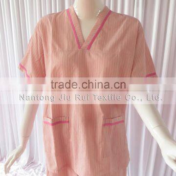 Pink/Blue Korean Style Sweat Steaming Clothes Striped Pajamas Unisex Tracksuit Plus Size Pajamas For Spa photo-3