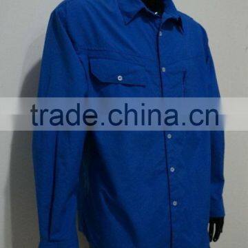 ZX Wholesale Fishing Shirts, Elastic Polyester Pongee Fabric Casual Shirt, New Design Outdoor Shirt photo-2