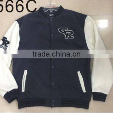 Varsity Style Letterman University College Baseball Sports Jacket New photo-5