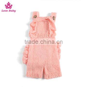 Hot Sale Baby Photography Crochet Knitted Costum Handmade for Infant photo-3