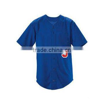 Design Teamwork Baseball Jersey Trailblazer Faux Full Button Adult Mens