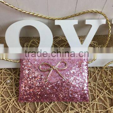 S16230A Kids School Cross Body Bags Promotional Sequin Messenger Bag photo-3