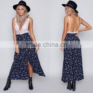 Hottest Gypsy Lady Clothing Boho Chic Latest Printed Wrap Maxi Skirt photo-6