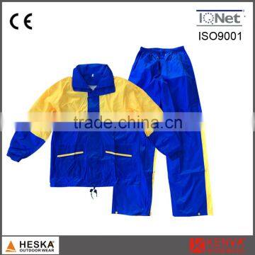 Cheap mens waterproof jogging coverall rain suit