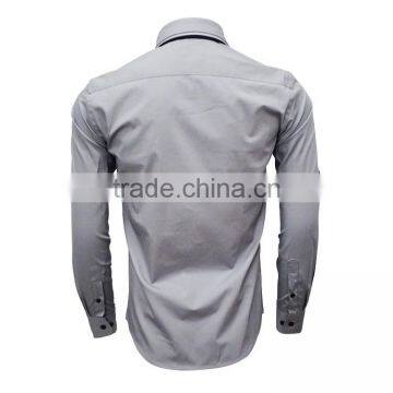 New Style Shirt High Collar Design for Men Fashion Clothing photo-3