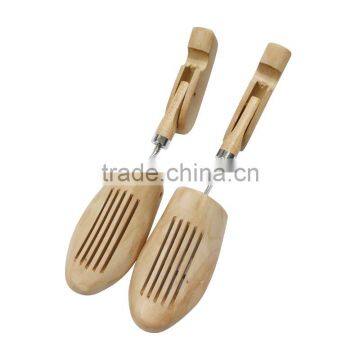 Twistable Wooden Type Lotus/schima Wood Shoe Tree Type Shoe Stretcher in Individual Package photo-6