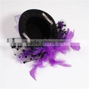 Cut Fashion Hat Shape Hair Clip Party Hat Hair Clip