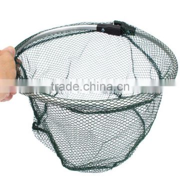 Wholesale Price Top Quality Retractable Aluminum Alloy Pole Foldable Folding Fishing Landing Net Tackle