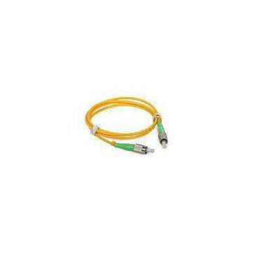 FC / FC Multi mode 62.5 125 Simplex fiber optic Patch Cord for FTTH / FTTX