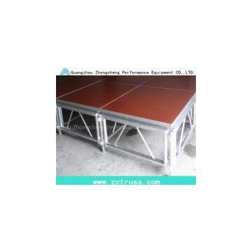 Performance Stage Adjustable Plywood Aluminium Lighitng Stage