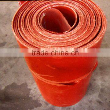 Composite Stainless Steel Wire Reinforced Silicone rubber Fiberglass Cloth