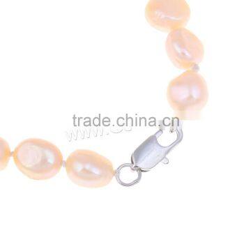 Wholesale jewelry natural freshwater baroque pearl necklace