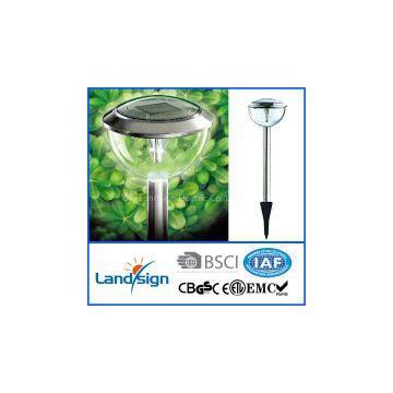 solar light Manufacture with ISO9001 and BSCI certified XLTD-905SA stainless steel garden light