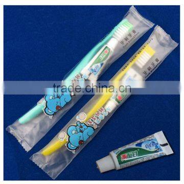 High Quality Biodegradable Hotel Disposable Toothbrush With Paste