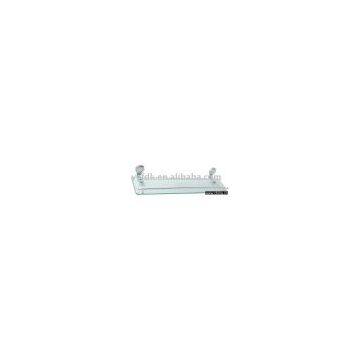 Single glass shelf