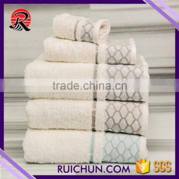 Cotton Terry With Dobby Border Hotel Towel With Low Price photo-5