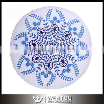 Personalized Tassel Beach Round Towel photo-3