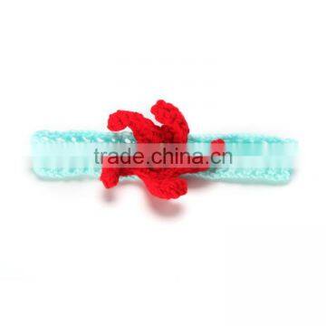 Wholesale Blue Mermaid Tail Cocoon Crochet Baby Costume M5042801