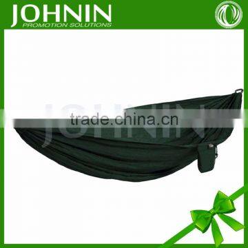 outdoor hanging use nylon material cheap price factory directly sales dark color camping hammocks