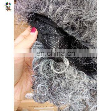 Adult Immortal Male Colonial Gray Silver Halloween Party Wigs HPC-0064 photo-5