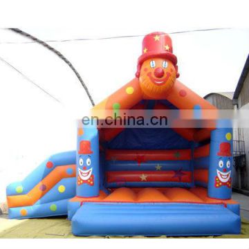 Inflatable bouncer Slide,clown Jumper Slide,