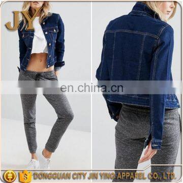 Garment Factory in China Girl's Spring Denim Jackets Jackets Women Apparel JYABC056