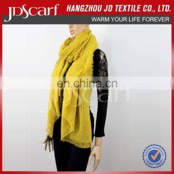 Hot Selling Fashion Warm Comfortable Long Plain Color Scarf