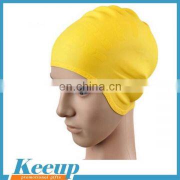 Durable Stylish Sporty Cool High Quantity Whosale Cheap Promotional Waterproof Silicone Swim Caps photo-4