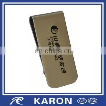 wholesale personalized cash clip in stainless steel