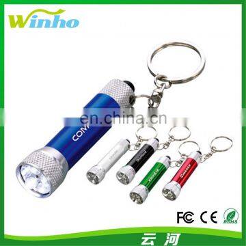 Winho Simple Mini Homestead Metal Flashlight KeyTag