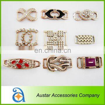Fashion women shoe decorative small plastic buckles for lady shoe