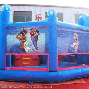 Inflatable Frozen Style Fairy Tale World Children Playground Bouncy Castle for Jumping photo-2