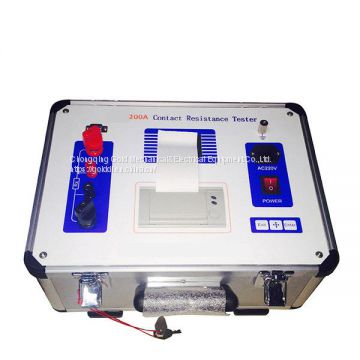 GDHL-200 High Voltage Switchgear Loop Resistance Tester