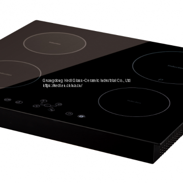 Black ceramic glass (2-4 COOKING ZONES)