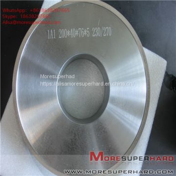 1A1 200*40*76*50 Grinding wheels for magnetic materials  Alisa@moresuperhard.com