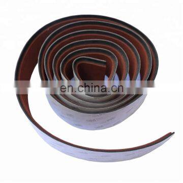 Melors Dark Brown + Black Color EVA Foam Marine Boat Flooring Faux Teak Strip