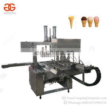 Factory Supply Sweet Waffle Mould Cone Making Machine Full Automatic Ice Cream Cone Wafer Product Line photo-5