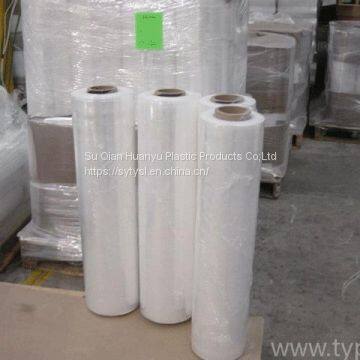 Filme esticável de LLDPE com resistência à tensão elevada de 300% - rolos de embrulho esticável