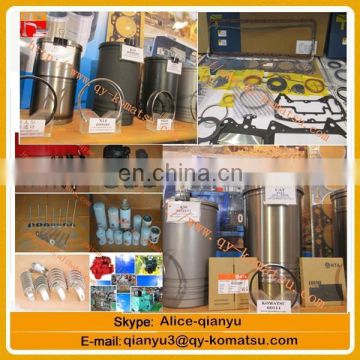 Piston rings Con rod bearings Main bearings overhaul gasket kit Thrust bearings D6114ZG27A grader engine parts and engine