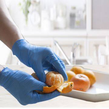 Disposable Nitrile Glove With CE for Approval for Europe and SGS Report photo-2