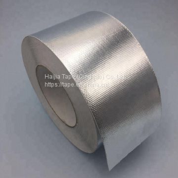 Flame Retardant Grade Glass Fiber Aluminum Foil Tape for the thermal insulation material on heat supply pipes