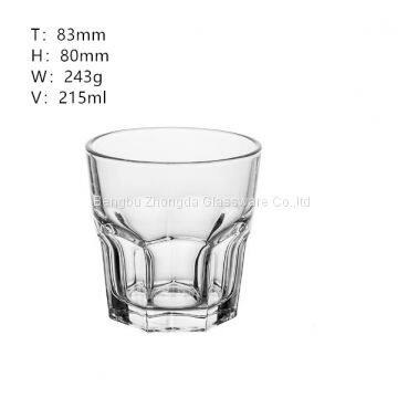Drinking Glass Tumbler 215ml Beer Whisky Water Tempered Glass Mug photo-5
