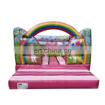 Rainbow Unicorn Inflatable Kids Bouncy House Inflatables Jump Castle