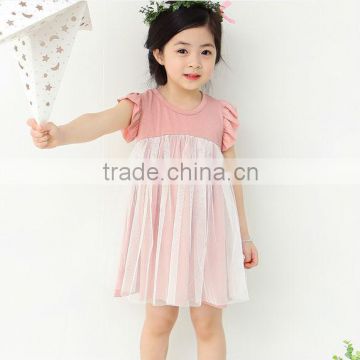 2014 New designed baby girls spring lace princess dress