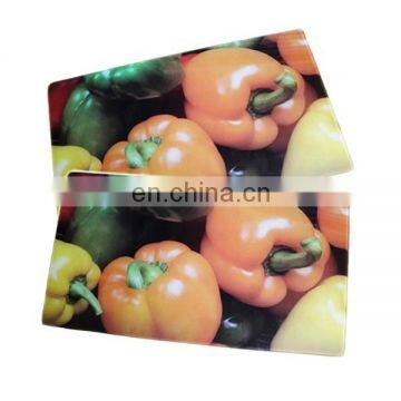 Wholesale Colored Tempered Glass Round Glass Cutting Board