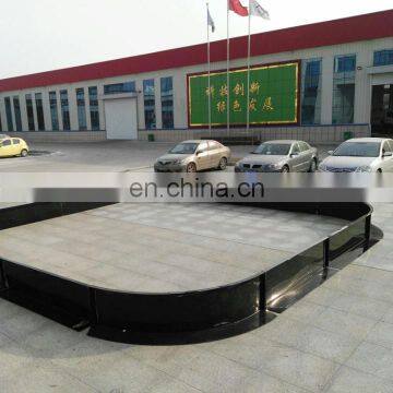 Easy to Install Pp Material Floorball Hockey Fence Competition Rink Boards Barriers Manufacturers Black Color
