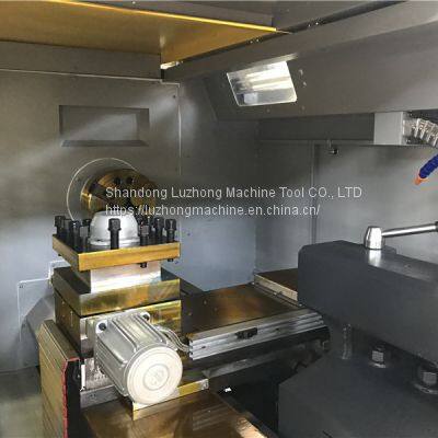 CK6136V/CK6140V CNC Flat Bed Hard Rail Lathe Machine With High Cost Performance photo-4