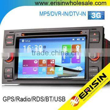 2015 NEW Erisin ES7066F 7" C MAX Car Radio Navigation CD DVD Player