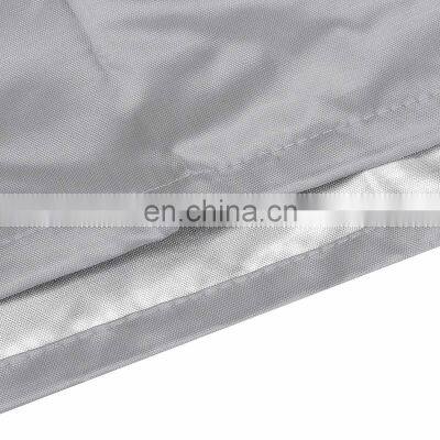 210D Oxford Waterproof Full Outboard Motor Engine Boat Cover For Up to 15-250HP Black/Silver photo-5